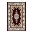 thumbnail image 5 of Unique Loom Narenj Collection Area Rug - Windsor (5' 3" x 8' Rectangle Burgundy/Blue), 5 of 7