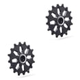 thumbnail image 3 of braveheart Bicycle Rear Derailleur Pulley Aluminum Alloy Tooth Guide Mountain Bike Ceramic Bearing Wheel Portable Riding Repair 16T 2Set, 3 of 6