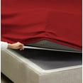 thumbnail image 3 of Empyrean Luxury Bed Sheets, Microfiber Bed Sheet Set, California King, Ruby Wine, 6 Piece, 3 of 9