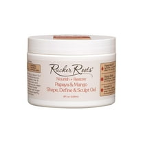 Rucker Roots Nourish   Restore Papaya & Mango Shape & Define Gel, 8fl.oz., Moisturizing