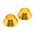 thumbnail image 4 of Juego de 2 tapones para extremos de caña de pescar, asientos de carrete para bricolaje. Golden S, 4 of 8