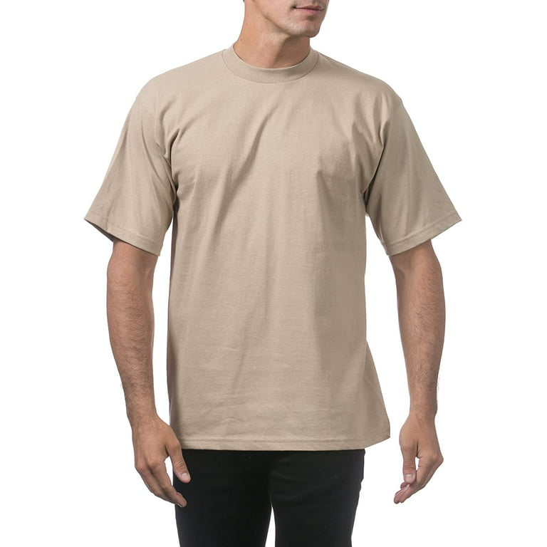 Pro Club Men's Heavyweight Cotton Short Sleeve Pocket T-Shirt