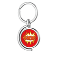 thumbnail image 1 of Rotating keychain Metal Keyring Holder, 1 of 2