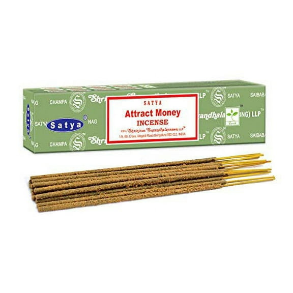 Nag Champa Authentic SATYA SAI Baba Incense Sticks (Attract Money)
