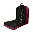 thumbnail image 4 of DALIX 60" Professional Garment Bag Cover for Suits Pants and Gowns Dresses (Foldable) Maroon, 4 of 7
