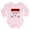 Petal Pink, variant on CafePress - Protected By A Pit Bull Body Suit - Long Sleeve Cotton Baby Bodysuit