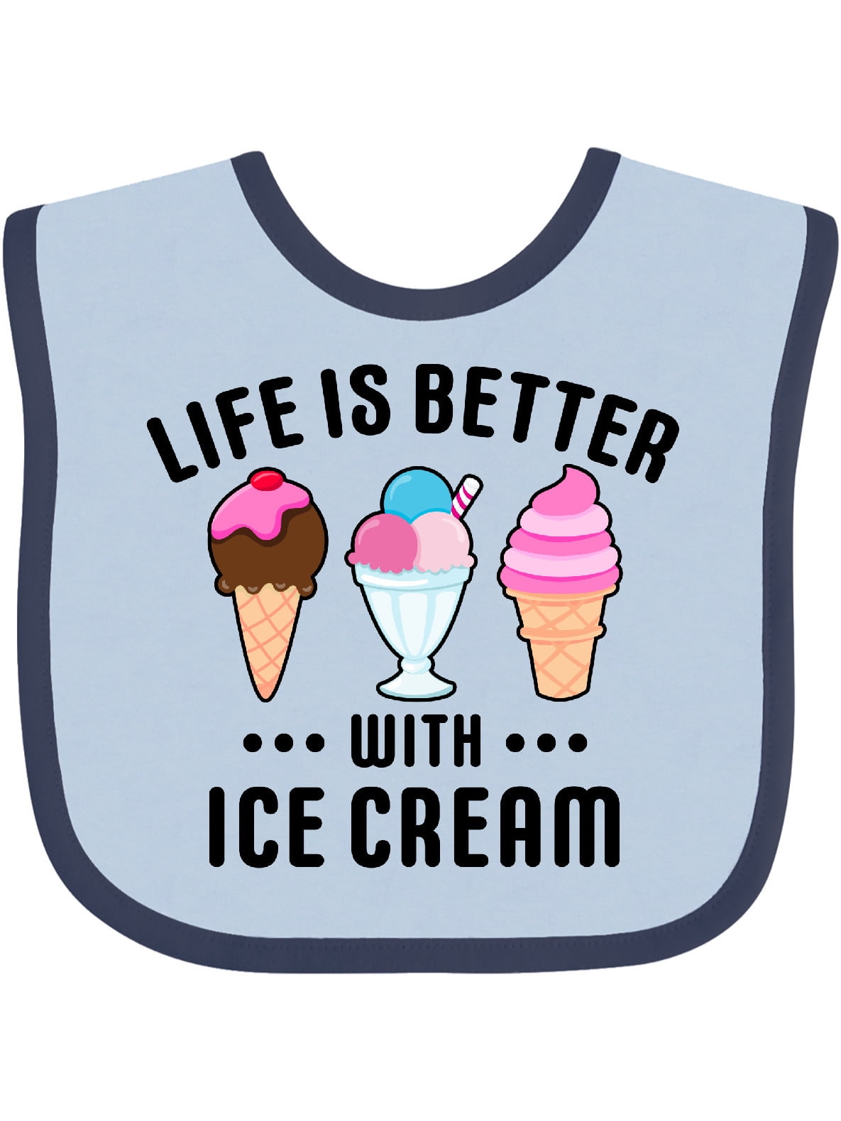 cream bib