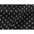 thumbnail image 4 of oneOone Viscose Jersey Black Fabric Ethnic Bandhani Dress Material Fabric Print Fabric By The Yard 60 Inches Wide, 4 of 5