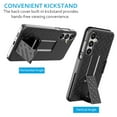 thumbnail image 3 of Samsung Galaxy S23 S23+ S23 Plus S23 Ultra S23 FE 5G 2023 Cases Cover Holster Belt, Tekcoo Shock Absorbing Locking Clip Defender Heavy Full Body Kickstand Carrying Armor Cases Cover -Black, 3 of 8