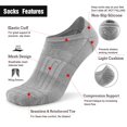 thumbnail image 2 of Calcetines de lana Socks Busy Socks, de lana, ecológicos, unisex, color gris, paquete de 6, 2 of 6