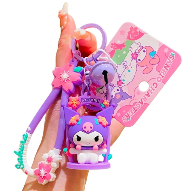 Llavero Kuromi Columpio Original Sanrio