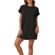 thumbnail image 1 of INSPIRE CHIC Vestido de Noche para Mujeres con Mangas Cortas y Cuello Redondo, Suave, con Bolsillos, 2XL Negro, 1 of 5