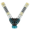 thumbnail image 2 of Fugacal Hose Connectors, Water Hose Splitter Y Hose Splitter Garden Hose Splitter Durable Hose Splitter, For Water Pipe Water Faucet Joint Faucet Water Tube, 2 of 8