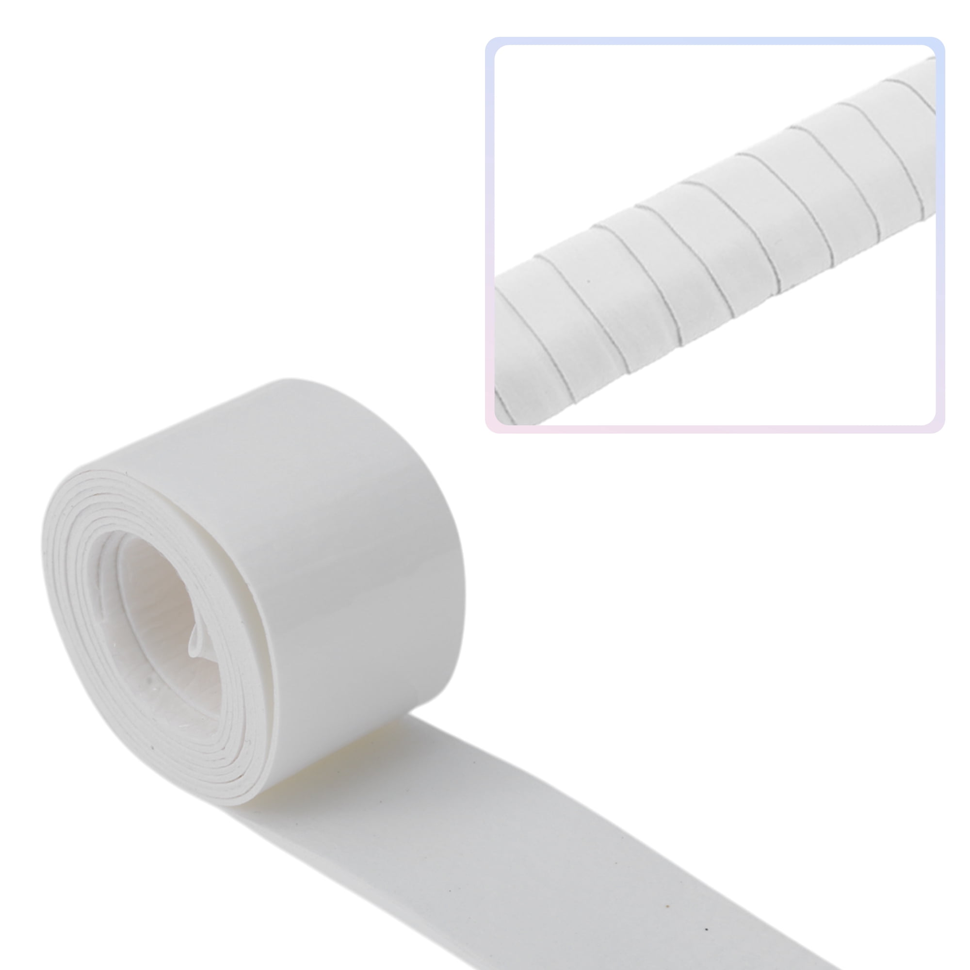 Unique Bargains 2 Pcs Tennis Racket Grip Tape Dry Overgrip Tape White