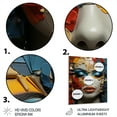 thumbnail image 3 of Designart "Cubist Woman in Glam Harmonious Elegance II" Fashion Metal Wall Art, 3 of 5
