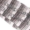 thumbnail image 6 of BambooMN Women's Heart Stripes Slippers Non-Slip Grips - Grey Stripes - Medium -2 Pairs, 6 of 7