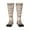 1 Black, variant on World Map With Animals Knee Socks, High Socks Long Stretchy Sock Women Knee High Stocking, Long Socks for Women