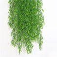 thumbnail image 4 of Planta colgante artificial vid de plástico verde hoja vid hogar falso adorno de planta colgante Inevent HA6955-00B, 4 of 6