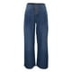 thumbnail image 5 of WILLBEST Pantalones Mujer Pantalones Vaqueros de Pierna Ancha y Cintura Alta para Mujer, Cómodos, Holgados E Informales Con Cordón para Uso Diario En Verano y Otoño. Extra Grande, 5 of 8
