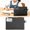 Black, variant on Money Bag with Lock Travel Safe Lockable Bank Bag, Small Lockable Money Bags, Durable Nylon Cash Pouch, Locking Bags for Store Cash, Jewelry, Passport, Medicine, Credit Cards