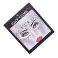 thumbnail image 3 of Qarigey Ojo cuerpo cara gemas diamantes de imitación pegatinas autoadhesivas estilo Simple geométrico brillo elegante uñas mujeres Festival Tratamientos faciales Blanco, 3 of 6