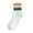 Black, variant on Uaswgudfs Men's Women's Breathable Mid - Calf Rainbow Socks, Moisture - Wicking Casual Crew, Unisex Comfort Wear Black