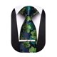 thumbnail image 1 of Corbata Barry.Wang Floral Azul Marino y Verde 150 cm x 8.5 cm, 1 of 9