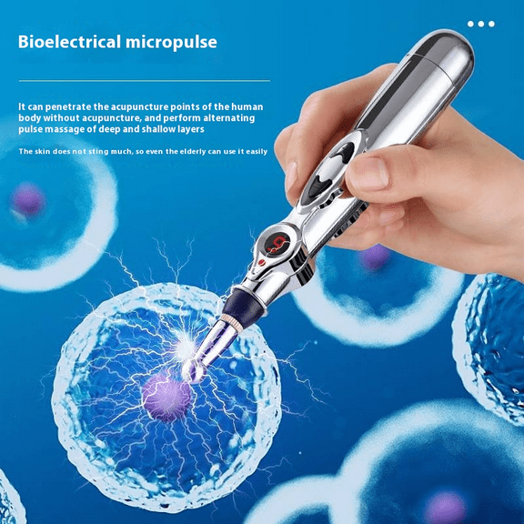 Handheld Electronic Acupuncture Pen Pain Massage Pen Acupuntura Body Head Leg Massage Tool