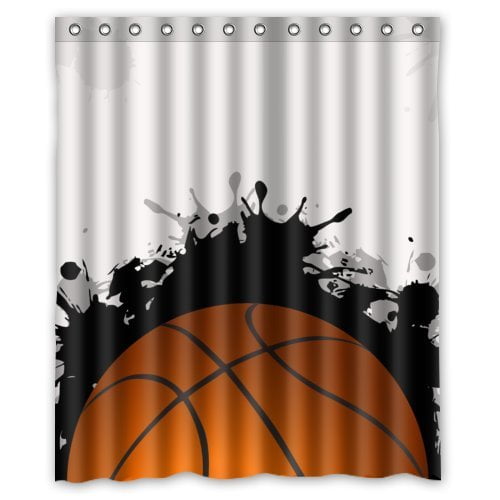GreenDecor Basketball Is World Cool Sport Life Waterproof Shower