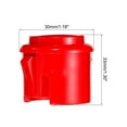 thumbnail image 2 of Unique Bargains Starts Arcade Buttons ABS Micro Card Plug Button For Frame Machine DC 12V Red Pack of 8, 2 of 7