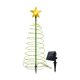 thumbnail image 2 of Luces solares navideñas LED para árbol de Navidad, luces de colores cálidos, luz de colores, dos opciones, 8 modos de iluminación, decoración navideña, decoración para jardín al aire libre, patio, 1 p, 2 of 9