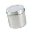 thumbnail image 5 of MAGIDEAL Stainless Steel Dressing Jar Apothecary Jar Gauze Container Storage Canister 8cmx8.4cm, 5 of 8
