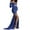 Blue1, variant on Glisme Women Maternity Dress Off Shoulders V Neck Long Pregnancy Dresses For Photography Green Baby Shower Dress For Pregnant Mom