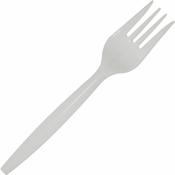 Dixie SmartStock Plastic Cutlery Refill 5.8in Fork White 40/Pack 24 Packs/Case SSF21P