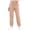 White, variant on Annhoo Womens Winter Fuzzy Trousers Cozy Warm High Elastic Waisted Lounge Pants Solid Color Thickened Homewear