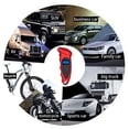 thumbnail image 2 of Manomètre Numérique de Pression des Pneus 4 Réglages Manomètre Numérique de Pression des Pneus avec Écran LCD Rétroéclairé et Prise Antidérapante pour Voiture Camion Bicyclette, 2 of 7