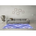 thumbnail image 3 of Ahgly Company Indoor Rectangle Southwestern Blue Country Area Rugs, 2' x 3', 3 of 4
