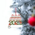 Aminojy 2024 Unique Christmas Ornaments Pvc Art Personalized Survived