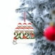 thumbnail image 3 of Fiudx Adorno Navideño Personalizado, Decoración Navideña de Pvc, Diseño Familiar Personalizable, Material Duradero, Ideal para Colgar En El Árbol, Ideal para Regalar, Tamaño 10 Cm, Edición 2021, 3 of 6
