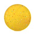 thumbnail image 2 of 15.4" Round Placemat Set of 1 Polyester Fabric Place Mats Non-Slip Dining Kitchen Table Mats for Kitchen Party Decor Confetti and Stars Scattered, 2 of 5