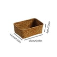thumbnail image 2 of Woven Storage Basket for Desktop and Home Organization | Handwoven Wicker Storage Bin for Clutter Management and Decor, 2 of 5