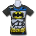 thumbnail image 1 of Batman T-Shirt Costume Simple Argenté 30 Ans - Grande Taille pour Hommes, 1 of 5