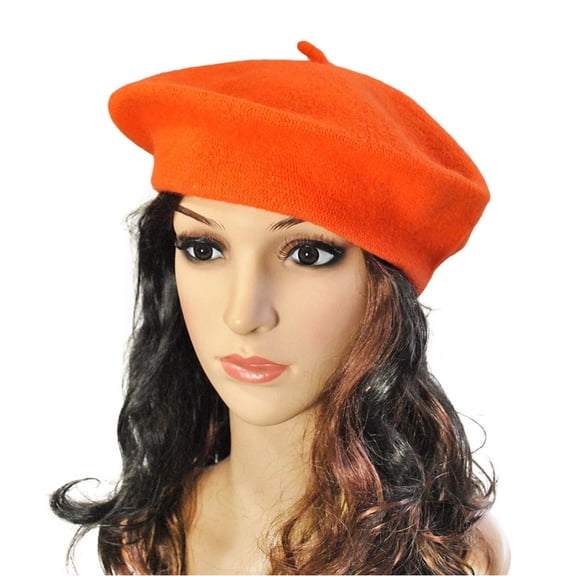 Women Ladies Warm Knitted Crochet Hat Soft Slouch Beret Beanie Cap Hats
