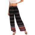 thumbnail image 1 of Pantalones anchos de pierna ancha para mujer, 1 of 5
