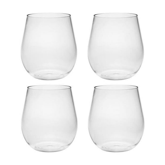 LeadingWare Group TRS-0707 Gobelet DOF Incassable en Tritan 18 oz (Ensemble de 4)