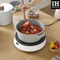 thumbnail image 6 of Neoflam Fika 4.9QT Deep Stock Pot, Gray Color Edition, Full Induction Casserole (22cm), 6 of 7