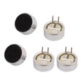 thumbnail image 2 of 5 Piezas Micrófono electríco de Condensador Unique Bargains Alta sensibilidad 10x5mm Recogida 30-44dB, 2 of 2