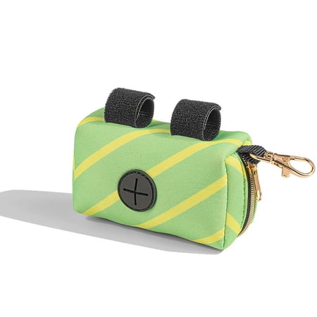 Biodegradable Cat Puppy Outdoor Training Pet Supplies Dog Poop Bag Holder Garbage Bags Bag  Dispenser GREEN