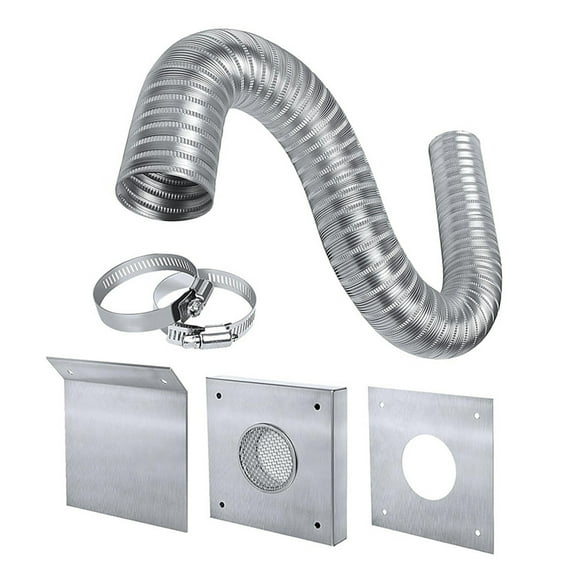 Improve Pellet Stove Combustion Efficiency With This Metal Ventilation Set Portable for Home and Business Environment