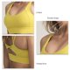 thumbnail image 5 of Sujetadores deportivos para mujer, sujetador con cuello en U, a prueba de golpes, ajustable, sujetador deportivo transpirable, sujetador deportivo de compresión para Yoga, 5 of 6